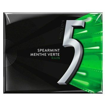 Жувальна гумка Wrigley's 5 GUM Sugar Free Chewing Gum Spearmint-Rain 15 стіков 6992 фото