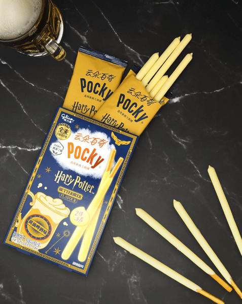 Палички у глазурі Glico Pocky Harry Potter Butterbeer Flavour 100г 11241 фото