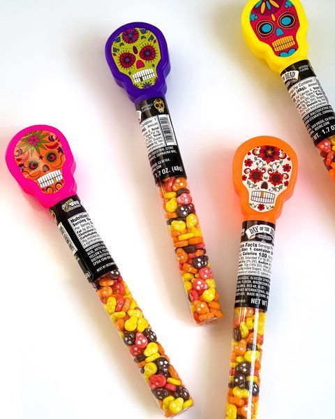 Статуэтка-Череп Halloween Day of the Dead 49g (Желтый) 4040 фото