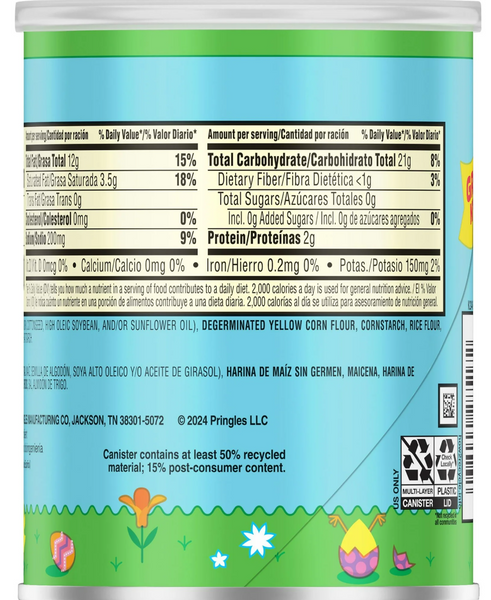 Чіпси Pringles Easter Original Potato Crisps Chips 37г 8250 фото