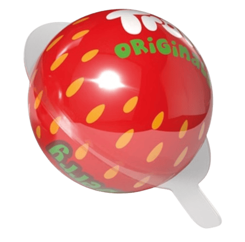 Жевательные конфеты Trolli Flavor Bomb Strawberry 60шт, 1128г 10540 фото