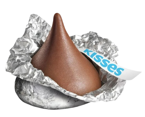 Шоколадні цукерки Hershey's Milk Chocolate Tie Dye Kisses 298 г 7726 фото