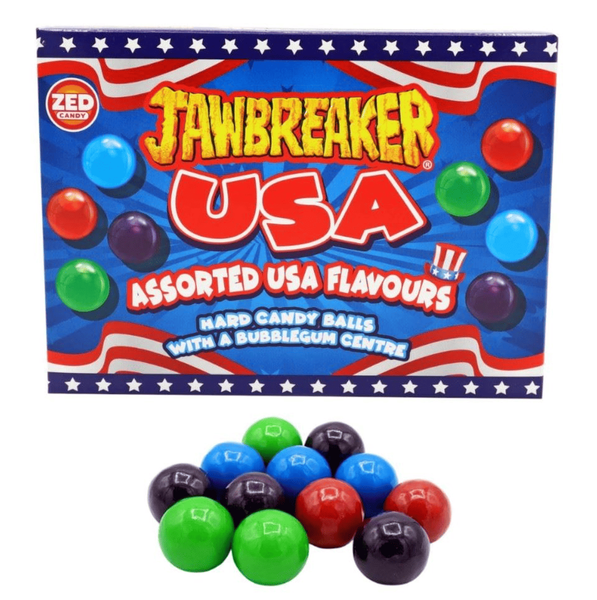 Конфеты Zed Candy Jawbreakers USA Hard Candy Balls Assorted 140г 11463 фото