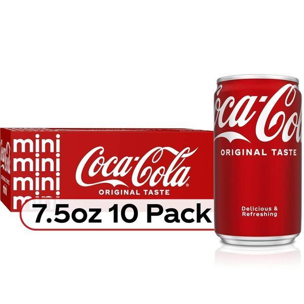 Упаковка газировки Coca-Cola Soda Soft Drink 10шт по 222мл 6200 фото