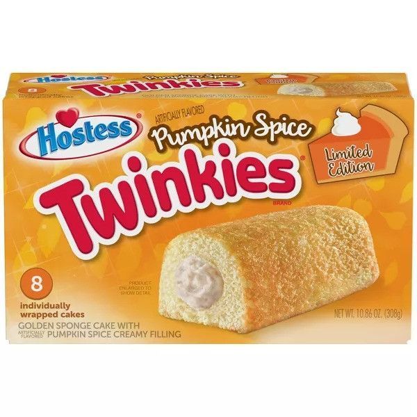 Бісквіт Hostess Pumpkin Spice Twinkies 308 g 5600 фото