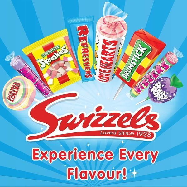 Набор леденцов на палочке Swizzels Double Lollies Sweets Dispenser Box 100шт 8692 фото