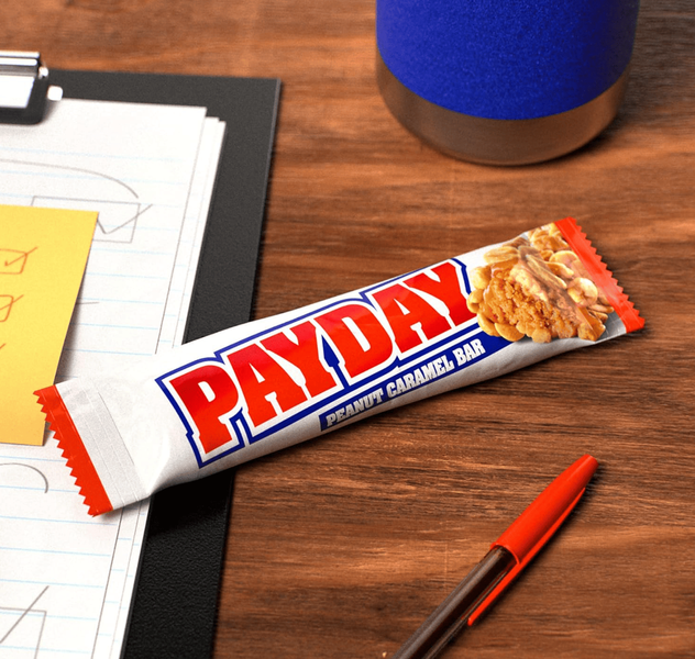 Батончик Payday Peanut Caramel Candy Bar 52г 10893 фото