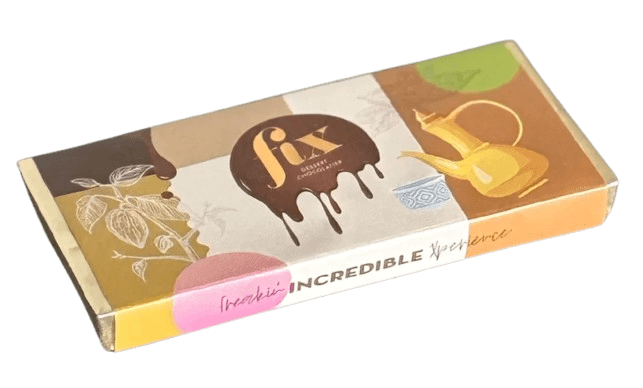 Дубайский шоколад Fix Dessert Chocolatier со вкусом карака печенья и кардамона 200г 8394 фото