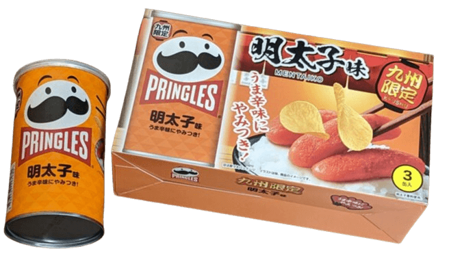 Пак чіпсів Pringles Kyushu Limited Mentaiko Flavor 3 х 53г 7243 фото