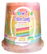Солодка вата Alberts Cotton Candy Rainbow Cake Tub 90 г 7776 фото 1
