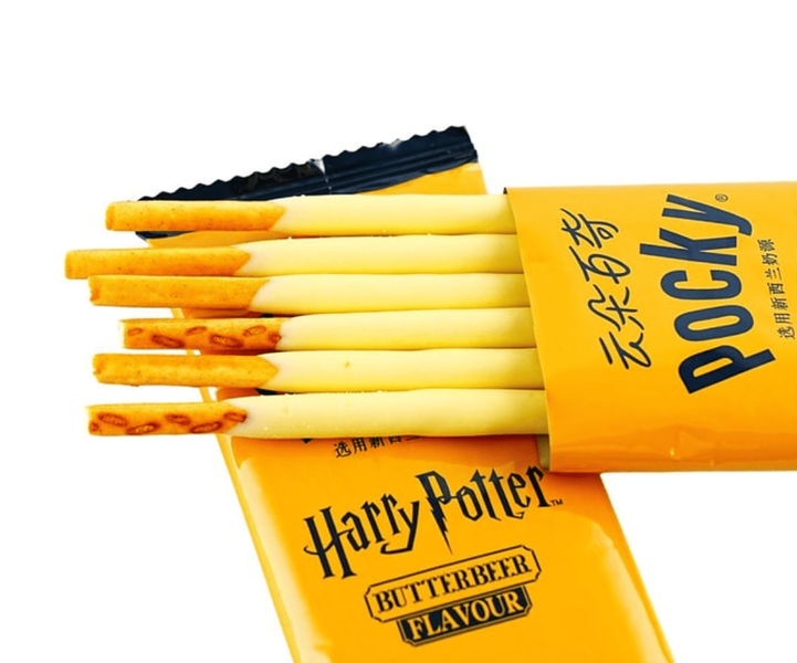 Палички у глазурі Glico Pocky Harry Potter Butterbeer Flavour 100г 11241 фото