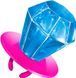 Леденец Bazooka Ring Pop Assortment Candy 14г, 1шт 8960 фото 5