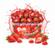 Жевательные конфеты Trolli Flavor Bomb Strawberry 60шт, 1128г 10540 фото 2
