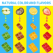 Желейные конфеты Amos 4D Gummy Blocks 198г 10096 фото 6