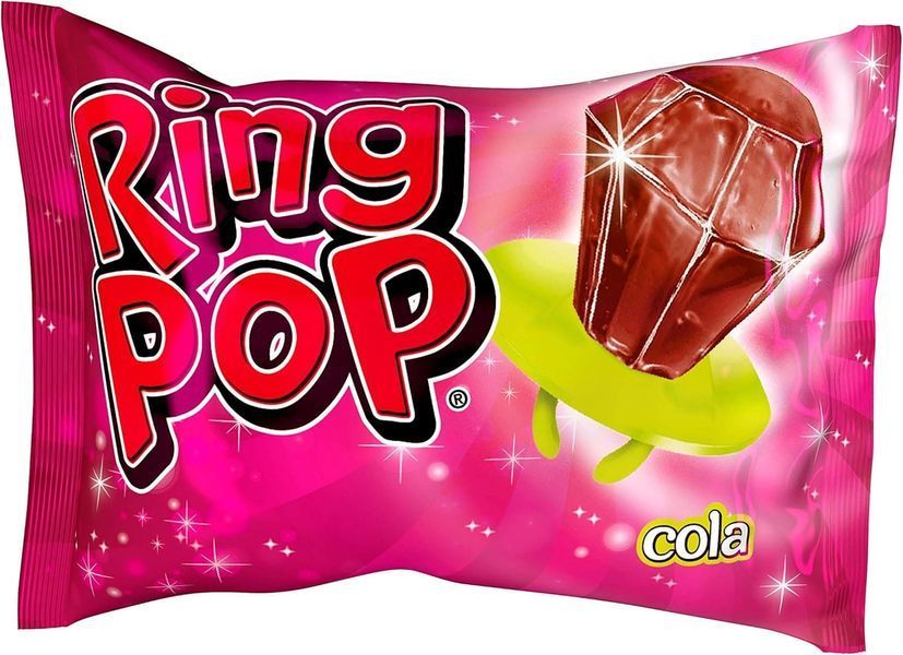 Леденец Bazooka Ring Pop Assortment Candy 14г, 1шт 8960 фото