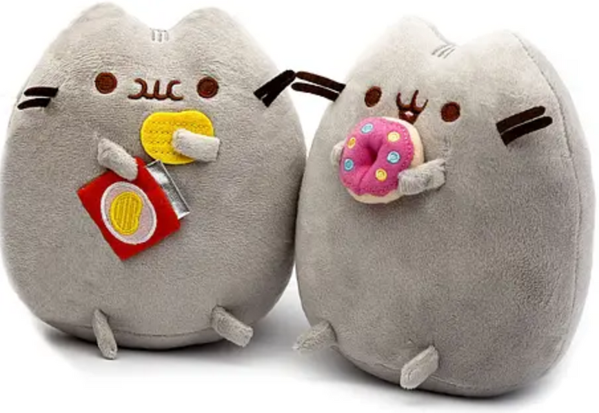 Мягкая игрушка Pusheen Кот с чипсами в лапках 5780 фото