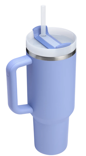 Термочашка Stanley Quencher H2.0 FlowState Vacuum Insulated Stainless Steel Tumbler Hydrangea Гортензия 1180мл 8643 фото