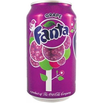 Газована вода Fanta Grape 355ml 0219 фото