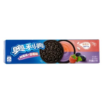 Печиво Oreo Blueberry Raspberry 97g 2920 фото