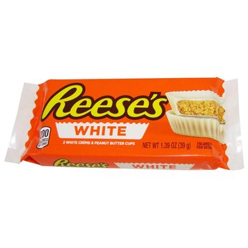 Шоколад Reese's White Chocolate Peanut Butter Cups 39g 1390 фото