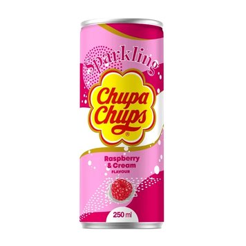 Газировка Chupa Chups Raspberry & Cream 250ml 2977 фото