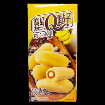 Моті Taiwan Dessert Mochi Roll Banana Milk 150г 11332 фото
