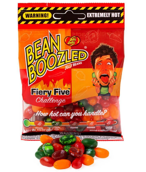 Экстремально острые конфеты Jelly Belly Bean Boozled Flaming Five Challenge 53г 8595 фото