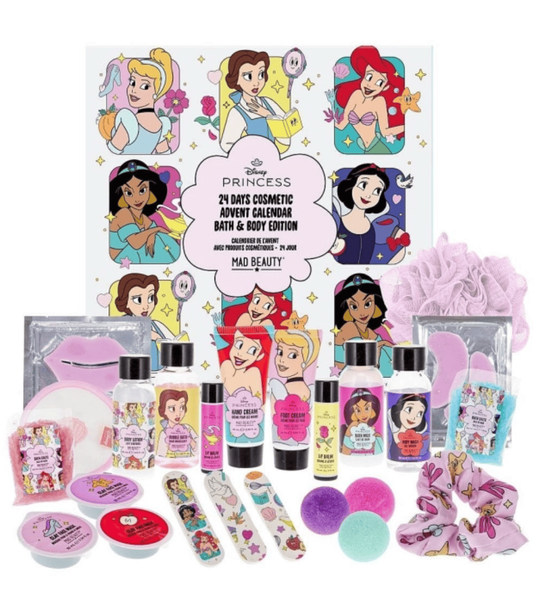 Адвент календарь Disney Princess Mad Beauty Advent Calendar 1шт 5901 фото