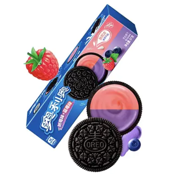 Печиво Oreo Blueberry Raspberry 97g 2920 фото