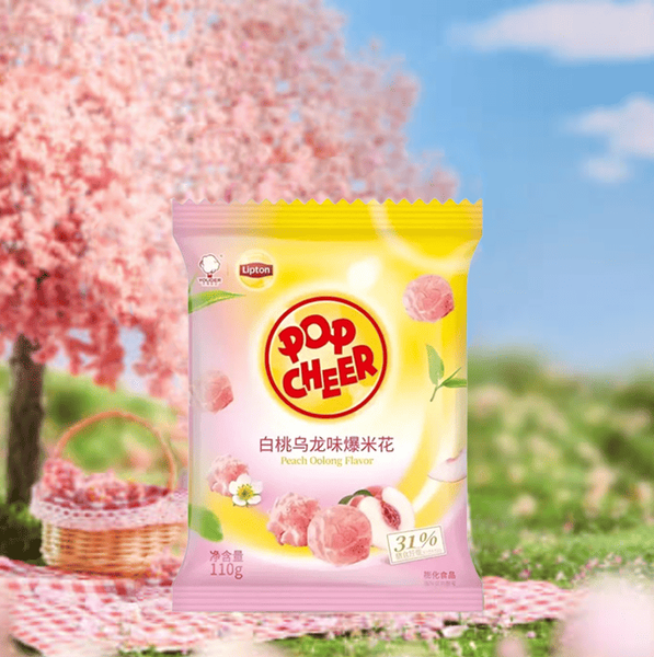 Попкорн Lipton Pop Cheer Peach Oolong Flavor Popcorn 110г 10541 фото