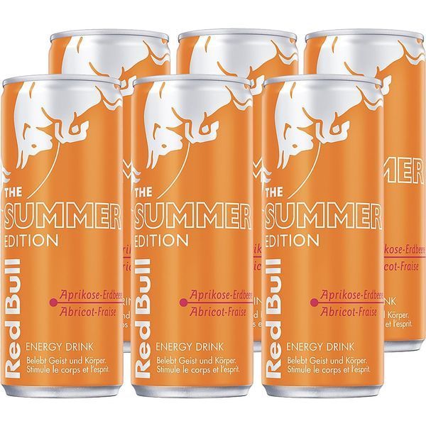 Енергетичний напій Red Bull Summer Edition Fraise Abricot 250ml 5964 фото