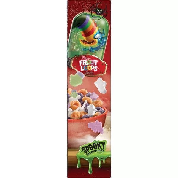 Сухой завтрак Kellogg's Froot Loops Spooky Cereal 530 g 5601 фото