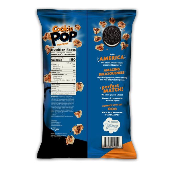 Попкорн Snack Pop SNACK POP Halloween Oreo Cookie Pop 149 g 5712 фото