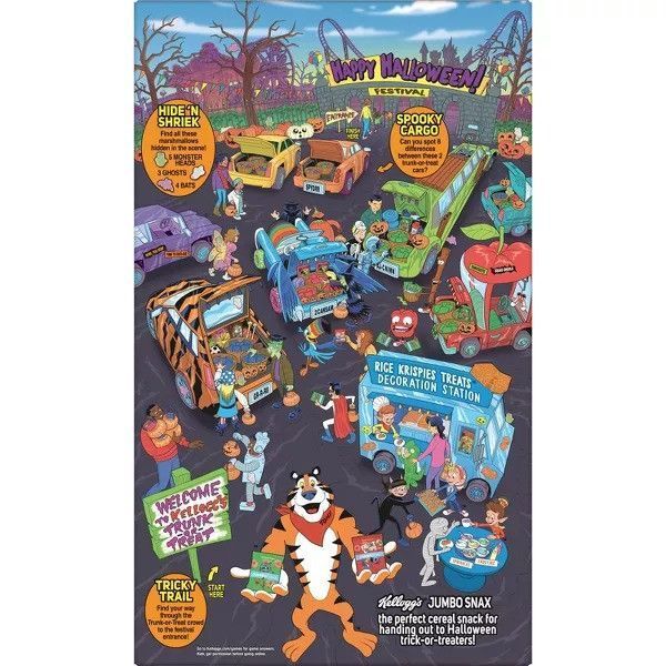 Сухой завтрак Kellogg's Froot Loops Spooky Cereal 530 g 5601 фото