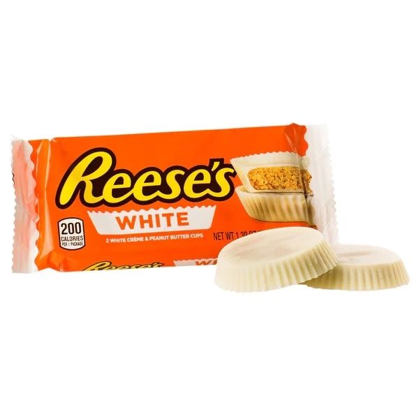 Шоколад Reese's White Chocolate Peanut Butter Cups 39g 1390 фото