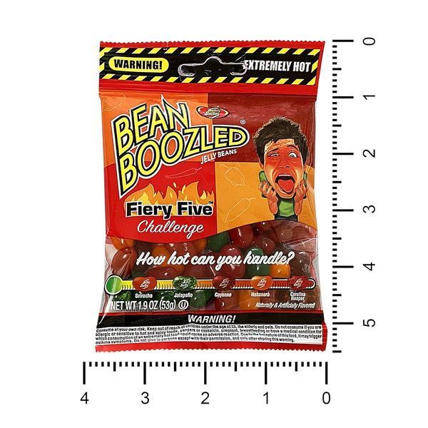 Экстремально острые конфеты Jelly Belly Bean Boozled Flaming Five Challenge 53г 8595 фото