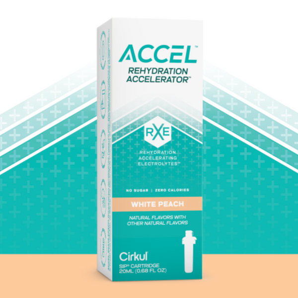 Картридж для напоїв Cirkul Accel зі смаком білого персика, 1 шт 8300 фото