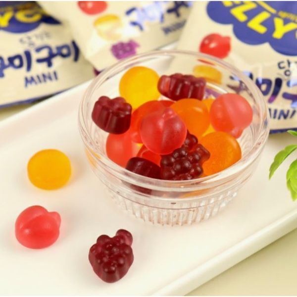 Жевательные конфеты Lotte Jellycious Gummy Fruit Jelly 70г 7966 фото
