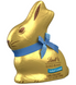 Шоколадный кролик Lindt Salted Caramel Chocolate Gold Bunny 100г 8445 фото 2