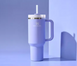 Термочашка Stanley Quencher H2.0 FlowState Vacuum Insulated Stainless Steel Tumbler Hydrangea Гортензия 1180мл 8643 фото 4