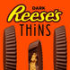 Шоколадні цукерки Reese's Thins Dark Chocolate Peanut Butter Cups 341г 11513 фото 4