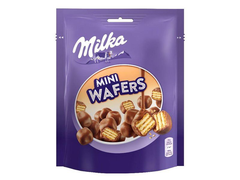 Вафлі в шоколаді Milka Mini Wafers 110g 2239 фото