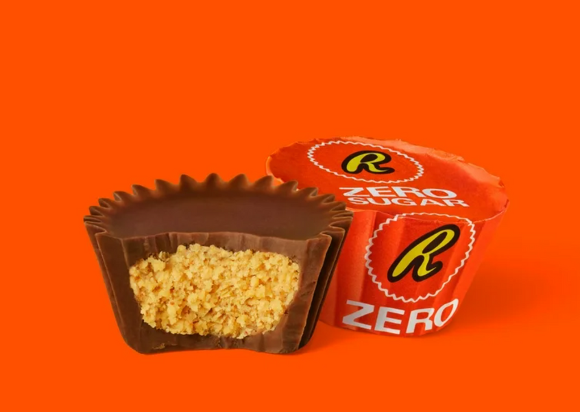 Шоколадні цукерки Reese's Zero Sugar Miniatures Chocolate Peanut Butter Cups 439г 8496 фото