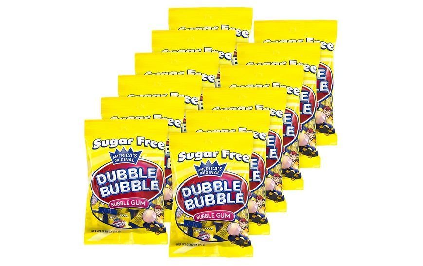 Жувальна гумка America's Original Dubble Bubble Sugar-Free 92г 6781 фото