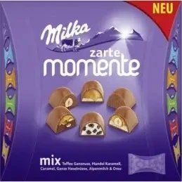 Шоколадные конфеты Milka Zarte Momente 169g 4154 фото