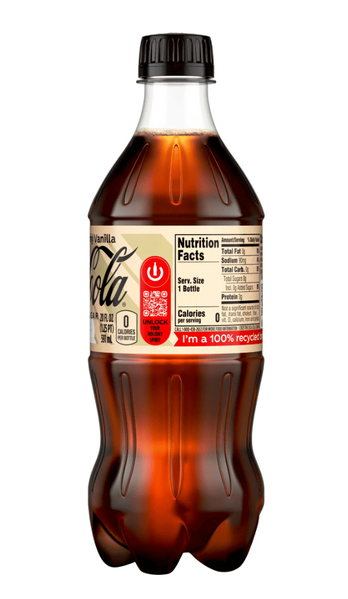 Напиток Coca-Cola Zero Sugar Holiday Creamy Vanilla 591мл 9999 фото