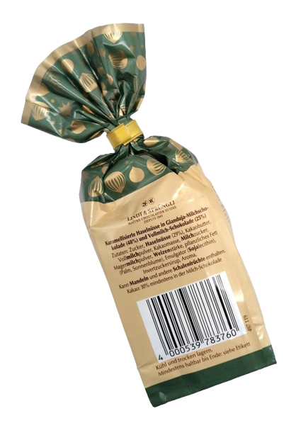 Шоколадні цукерки з фундуком Lindt Nuss Selection Milch Haselnuss 100г 7875 фото