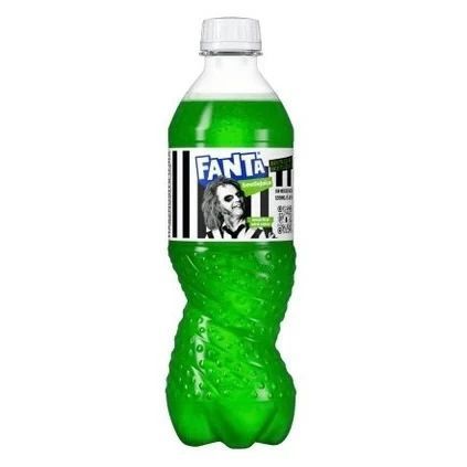Газированый напиток Fanta Beetlejuice Apple Limited Edition Zero Sugar Afterlife 500мл 7479 фото