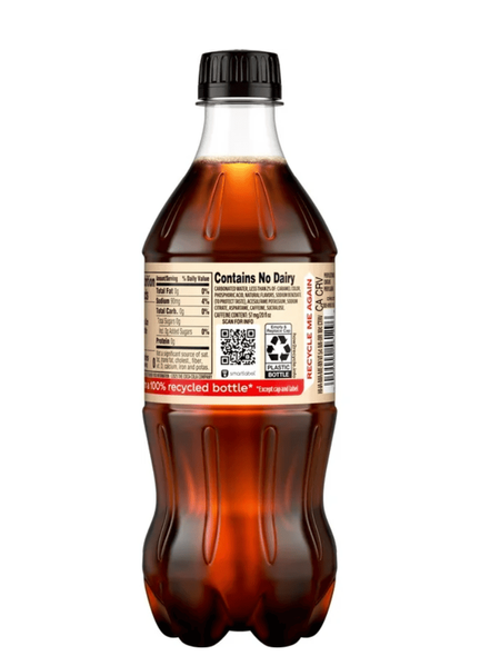 Напиток Coca-Cola Zero Sugar Holiday Creamy Vanilla 591мл 9999 фото
