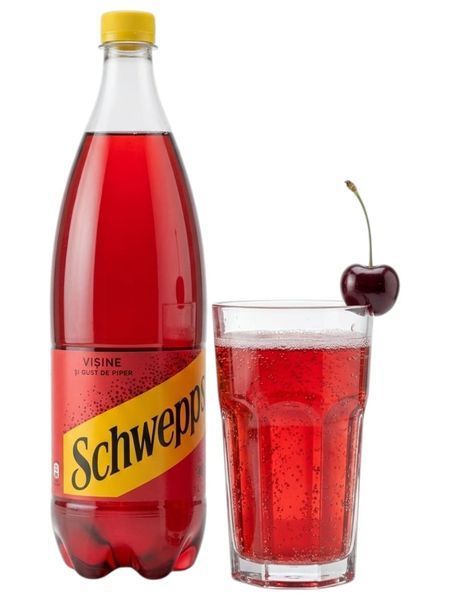 Газированный напиток Schweppes Sour Cherry Hint of Pepper 1.5л 10792 фото